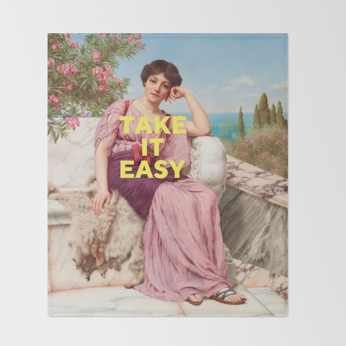 Take it Easy Throw Blanket Gallery Image 2