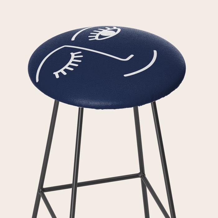 Wink (Navy) Stool Gallery Image 2