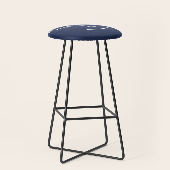 Wink (Navy) Stool Gallery Image 1