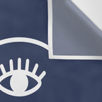 Wink (Navy) Wall Tapestry Gallery Image 3