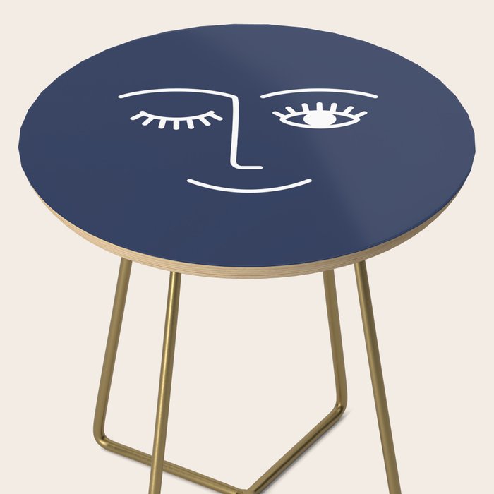 Wink (Navy) Side Table Gallery Image 2