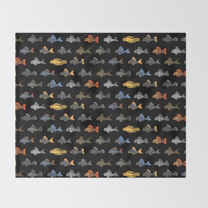 Pleco! Throw Blanket Gallery Image 2