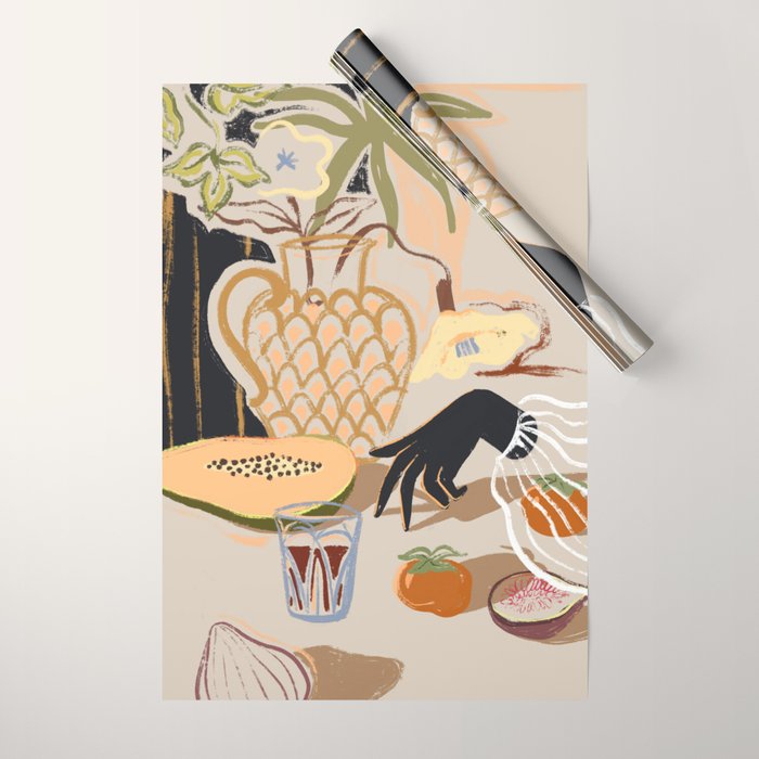 Fruitful Spread Wrapping Paper Gallery Image 1