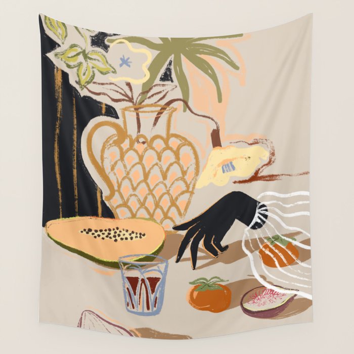 Fruitful Spread Wall Tapestry Gallery Image 1