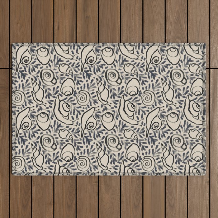 Snail Gardener Outdoor Rug Gallery Image 1