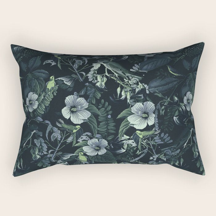 World of Birds V Rectangular Pillow Gallery Image 2