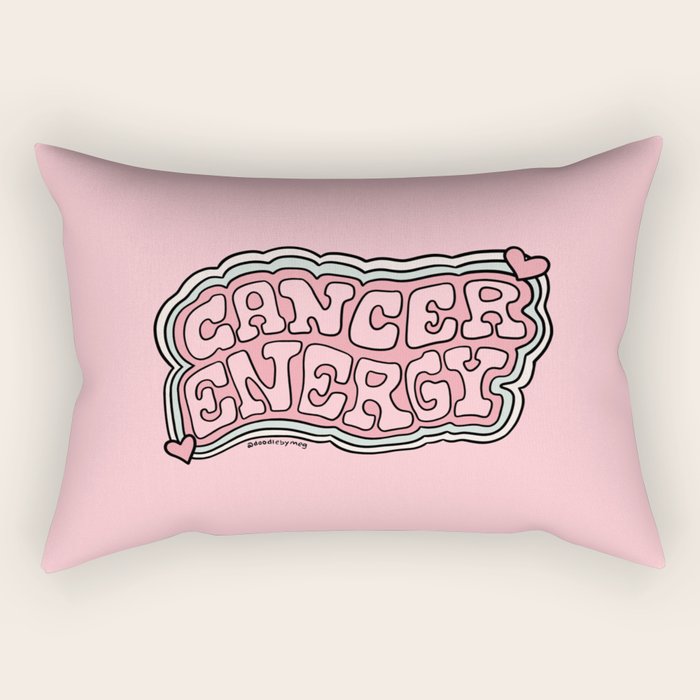 Cancer Energy Rectangular Pillow Gallery Image 2