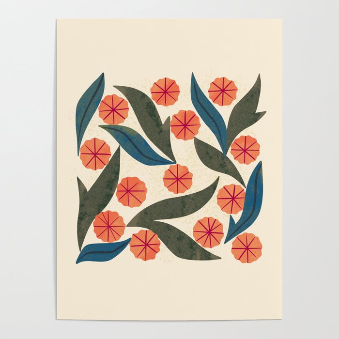 Ruby Floral Poster Gallery Image 4