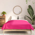 Bright Fluorescent Pink Neon Comforter Gallery Image 3