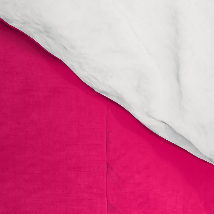 Bright Fluorescent Pink Neon Comforter Gallery Image 4