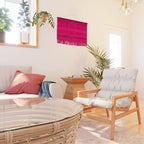 Bright Fluorescent Pink Neon Wall Hanging Gallery Image 2