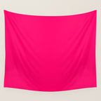 Bright Fluorescent Pink Neon Wall Tapestry Gallery Image 4