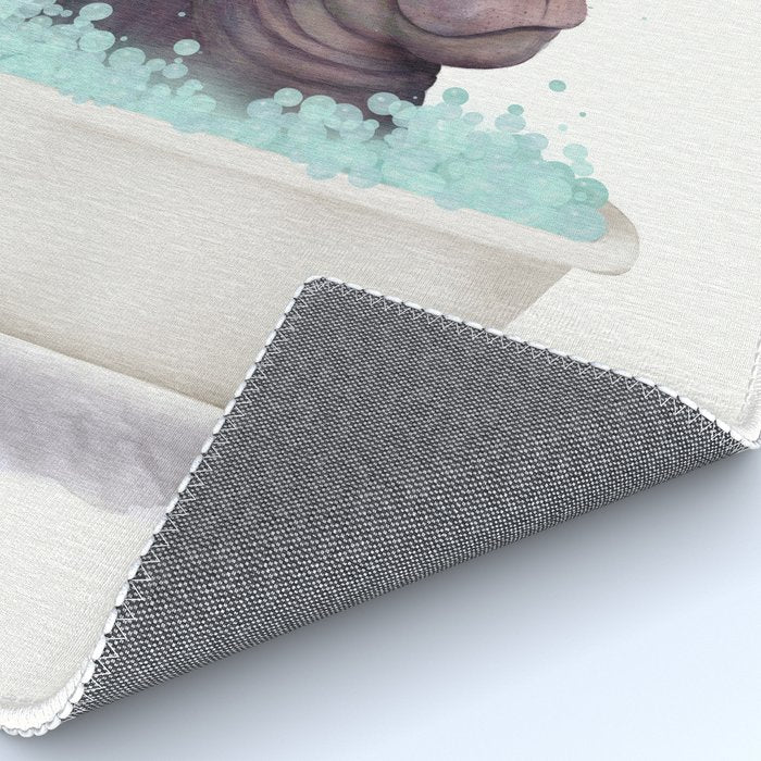 Hippo in the Bathtub  Rug Gallery Image 4