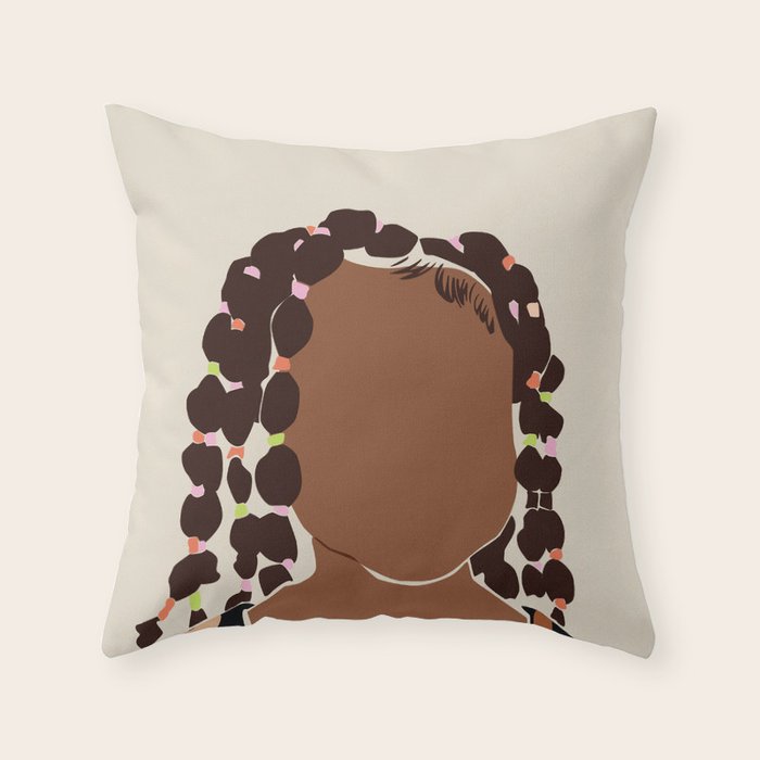 Black Girl Magic No. 1 Throw Pillow Gallery Image 6