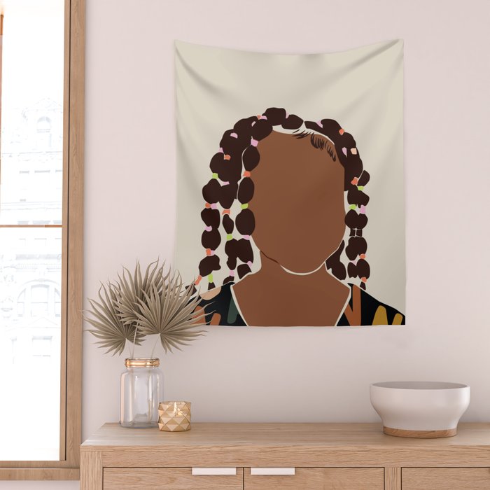 Black Girl Magic No. 1 Wall Tapestry Gallery Image 2