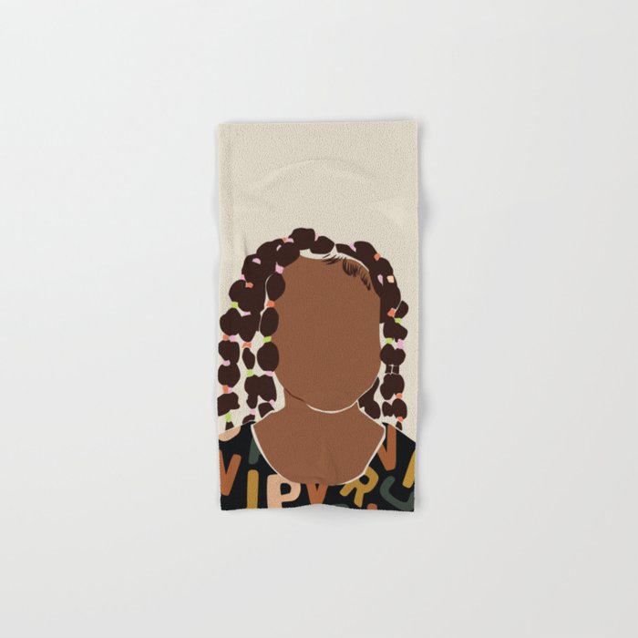 Black Girl Magic No. 1 Hand & Bath Towel Gallery Image 1