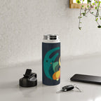 Rabbit and crescent moon Water Bottle Gallery Image 5