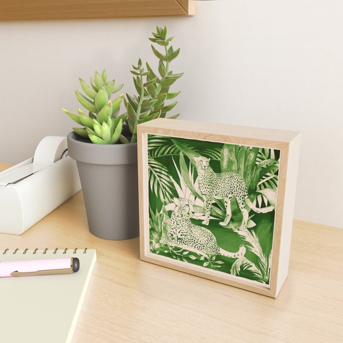 Jungle Cheetahs 5 Mini Art Print Gallery Image 2