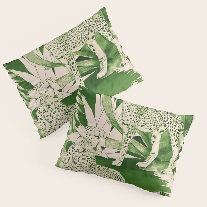 Jungle Cheetahs 5 Pillow Sham Gallery Image 3
