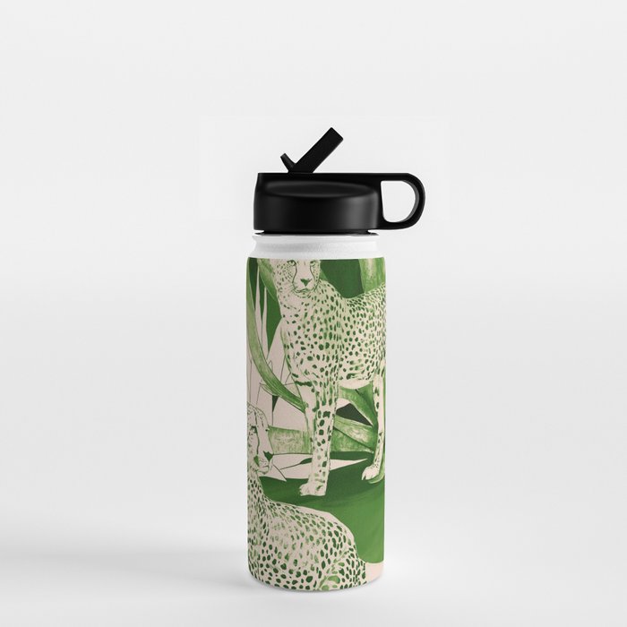 Jungle Cheetahs 5 Water Bottle Gallery Image 1