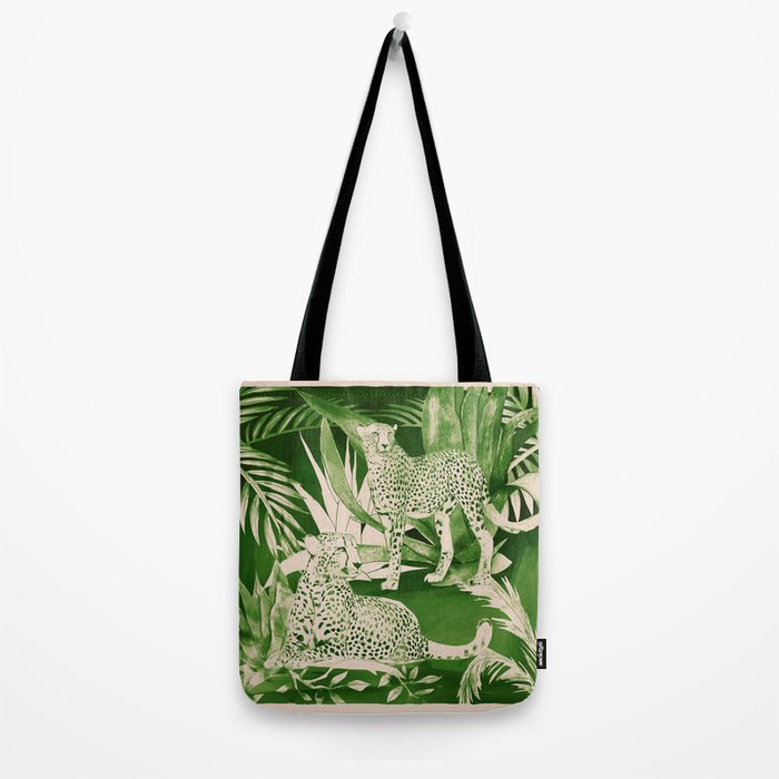 Jungle Cheetahs 5 Tote Bag Gallery Image 2