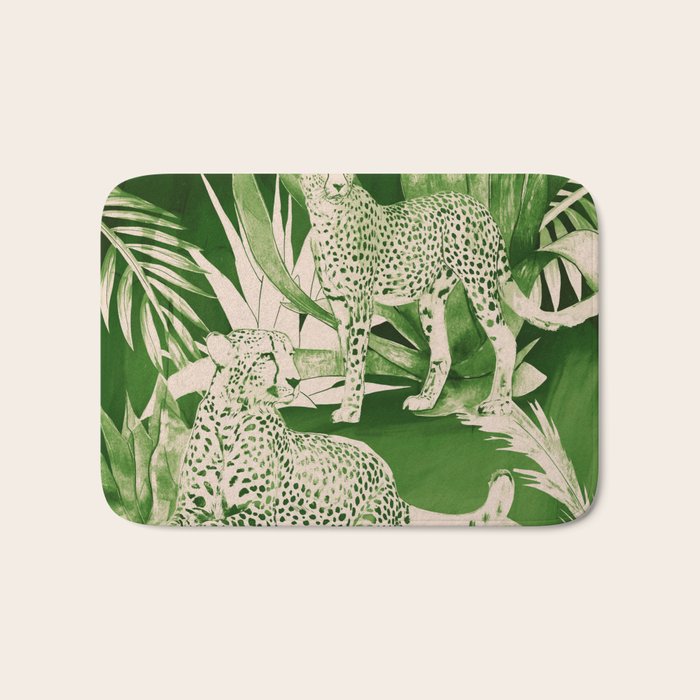 Jungle Cheetahs 5 Bath Mat Gallery Image 1