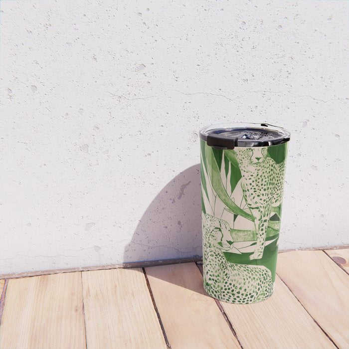 Jungle Cheetahs 5 Travel Mug Gallery Image 4
