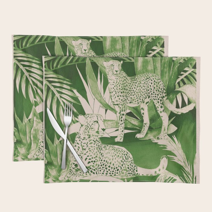 Jungle Cheetahs 5 Placemat Gallery Image 1