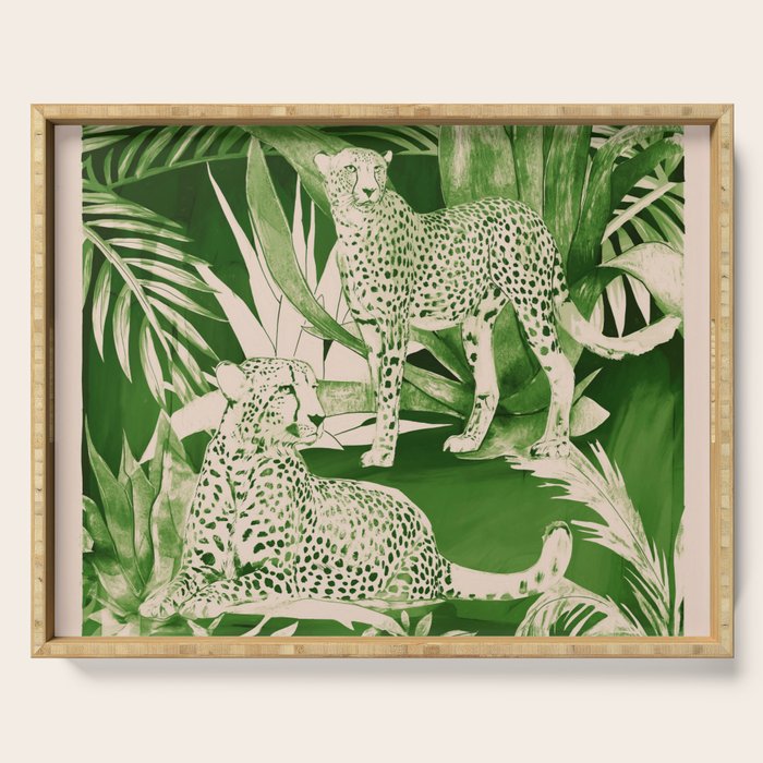 Jungle Cheetahs 5 Serving Tray Gallery Image 1