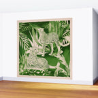 Jungle Cheetahs 5 Wall Mural Gallery Image 2