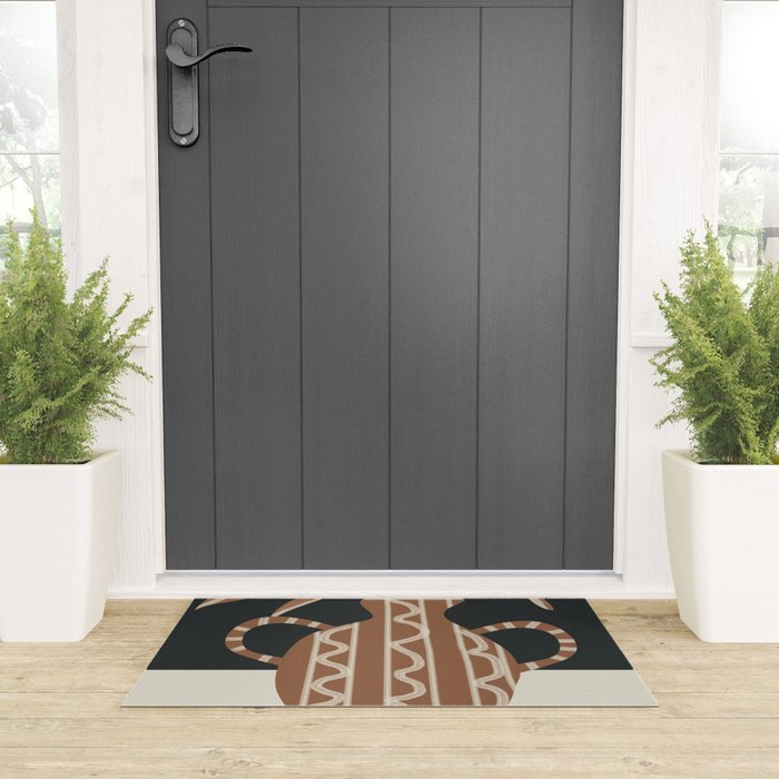 Minimalist Flora 1 Welcome Mat Gallery Image 3