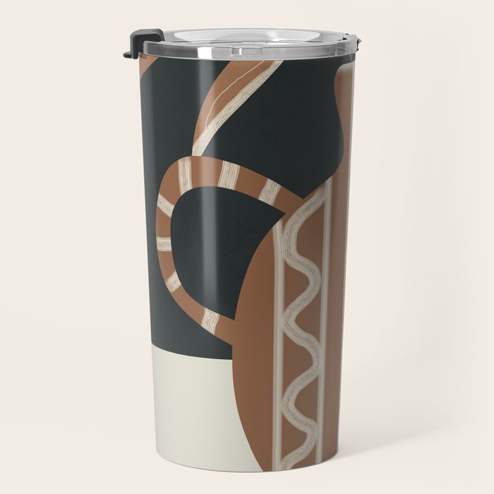 Minimalist Flora 1 Travel Mug Gallery Image 3