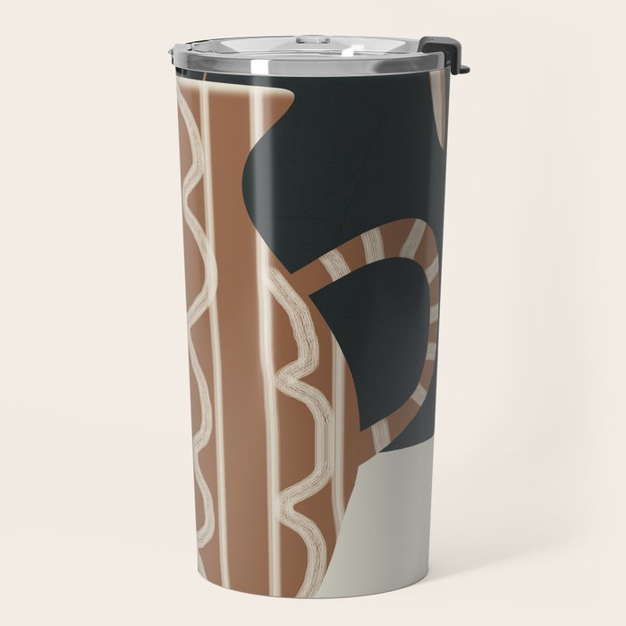 Minimalist Flora 1 Travel Mug Gallery Image 2