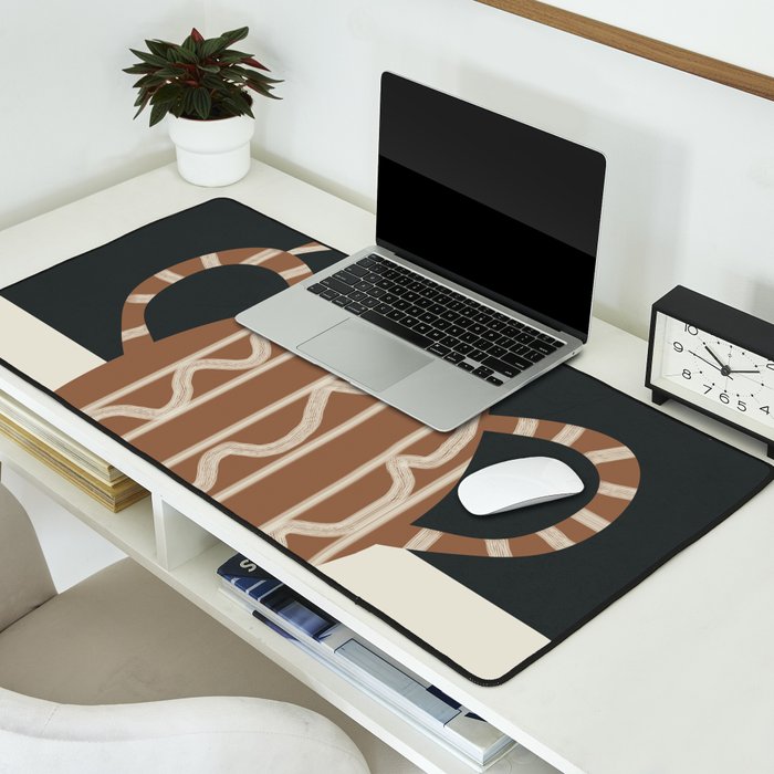 Minimalist Flora 1 Desk Mat Gallery Image 2