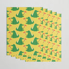 Dragon and Marshmallow Wrapping Paper Gallery Image 3