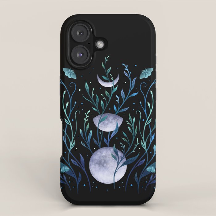 Phase & Grow - Teal iPhone Case Gallery Image 1