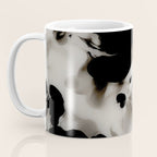 Black and White Tortoiseshell Abstract Elegant Coffee Mug Gallery Image 3