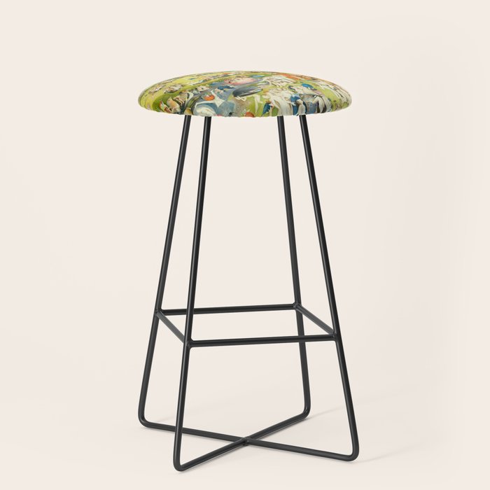 the Garden of Earthly Delights by Bosch Stool Gallery Image 1