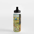 the Garden of Earthly Delights by Bosch Water Bottle Gallery Image 2