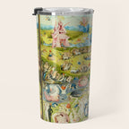 the Garden of Earthly Delights by Bosch Travel Mug Gallery Image 3