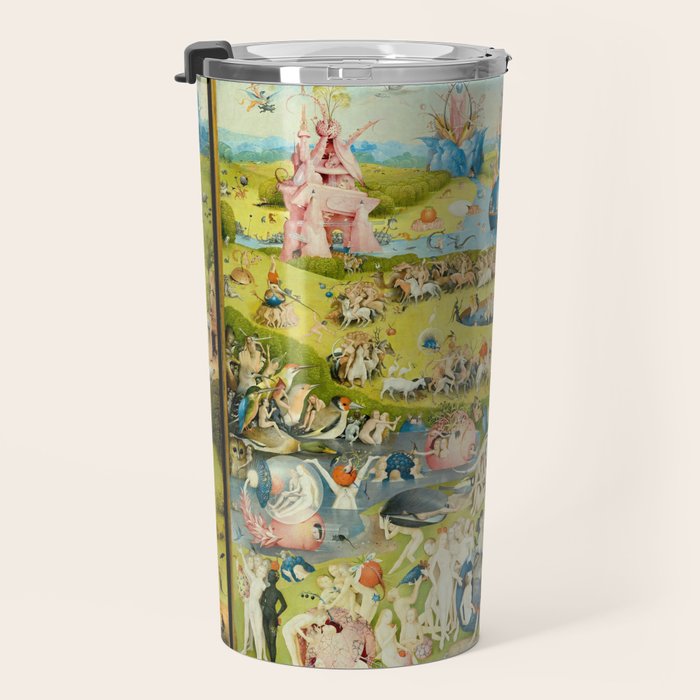 the Garden of Earthly Delights by Bosch Travel Mug Gallery Image 3