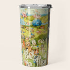 the Garden of Earthly Delights by Bosch Travel Mug Gallery Image 2