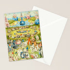 the Garden of Earthly Delights by Bosch Stationery Card Gallery Image 2