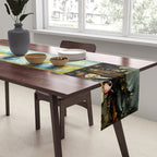 the Garden of Earthly Delights by Bosch Table Runner Gallery Image 2