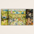 the Garden of Earthly Delights by Bosch Desk Mat Gallery Image 3