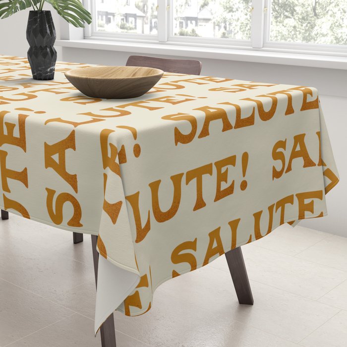 Salute Pattern - Amalfi Coast Cocktails Tablecloth Gallery Image 3