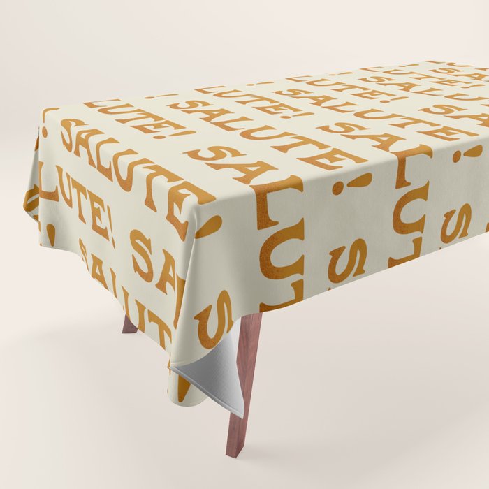 Salute Pattern - Amalfi Coast Cocktails Tablecloth Gallery Image 1