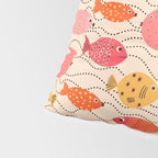 Go Fish - Pink, Red and Yellow  Pillow Sham Gallery Image 4