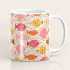 Go Fish - Pink, Red and Yellow  Coffee Mug Gallery Image 1
