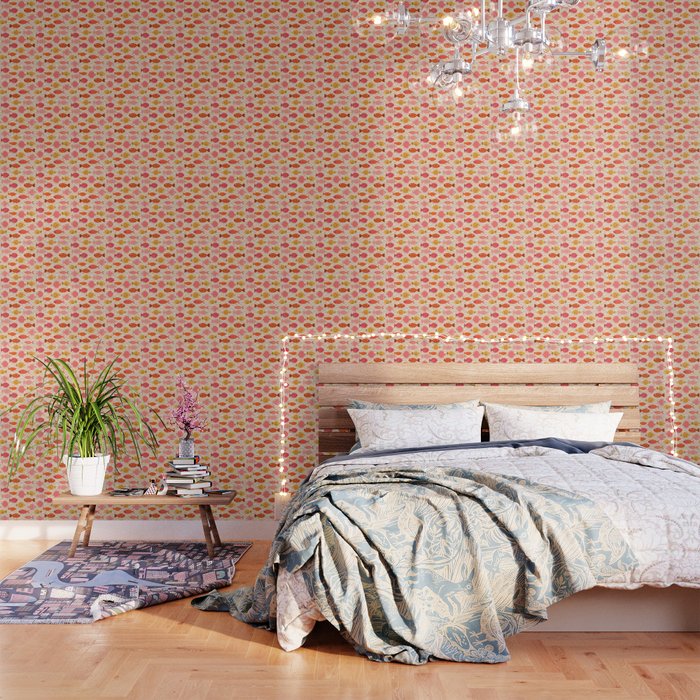Go Fish - Pink, Red and Yellow  Wallpaper Gallery Image 3